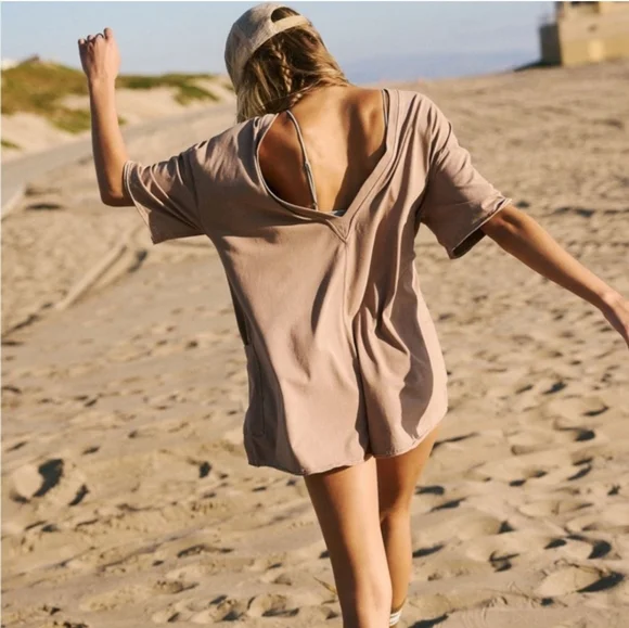 NWT FP Movement Hot Shot Romper Tee. Large - Picture 3 of 12